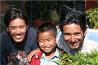Rudra Regmi und Dev Khadka -Stern Nepal e.V., Kathmandu-